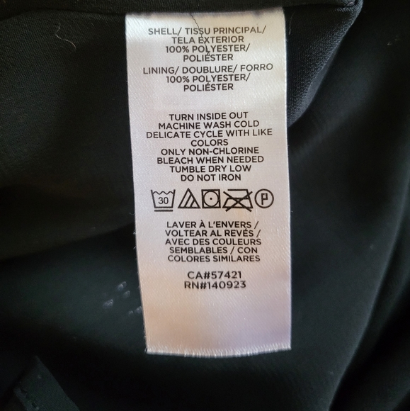 Nwt loft sequin black v neck top m - Picture 3 of 6